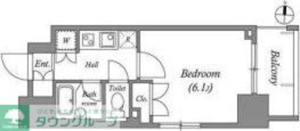 ステーションフロント両国の物件間取画像